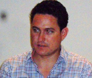 Rodrigo Pérez Hernández., secretario de Turismo de Nayarit.