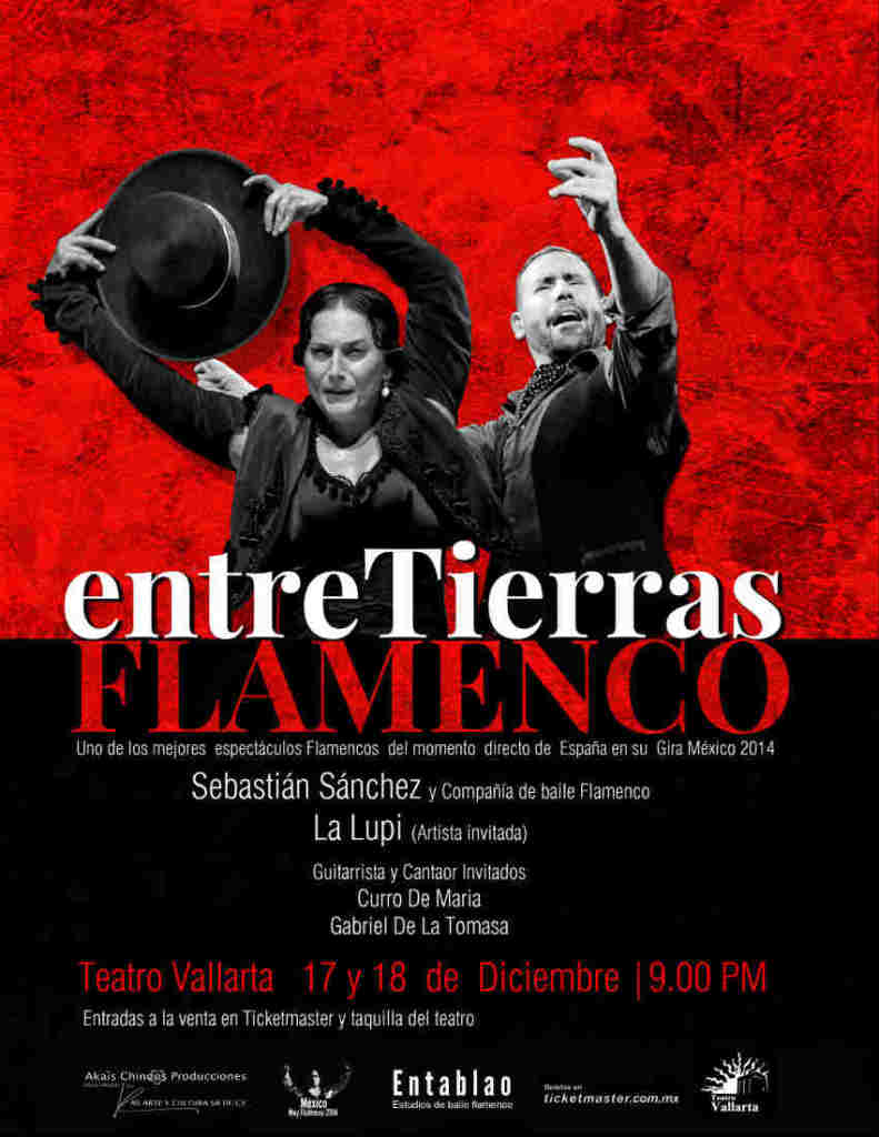 “Entre Tierras”, gala a nivel a nivel internacional que conjunta dos cuadros muy distintos y potentes, se presentará el 17 y 18 de diciembre en el Teatro Vallarta.  