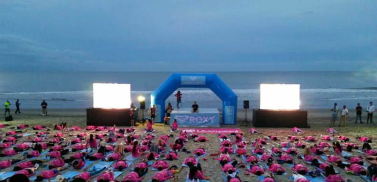 Roxy Fitness moviliza a Riviera Nayarit
