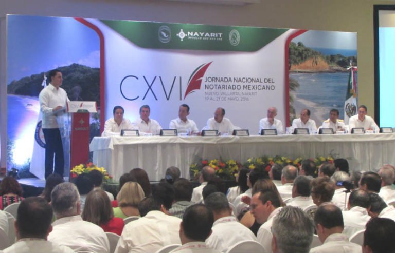 Inauguran la CXVI Jornada Nacional del Notariado Mexicano en Riviera Nayarit