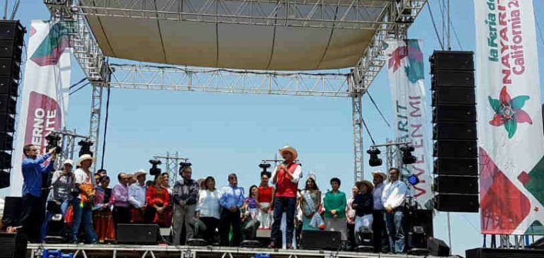Inaugura Gobernador Feria de Nayarit en California 2016