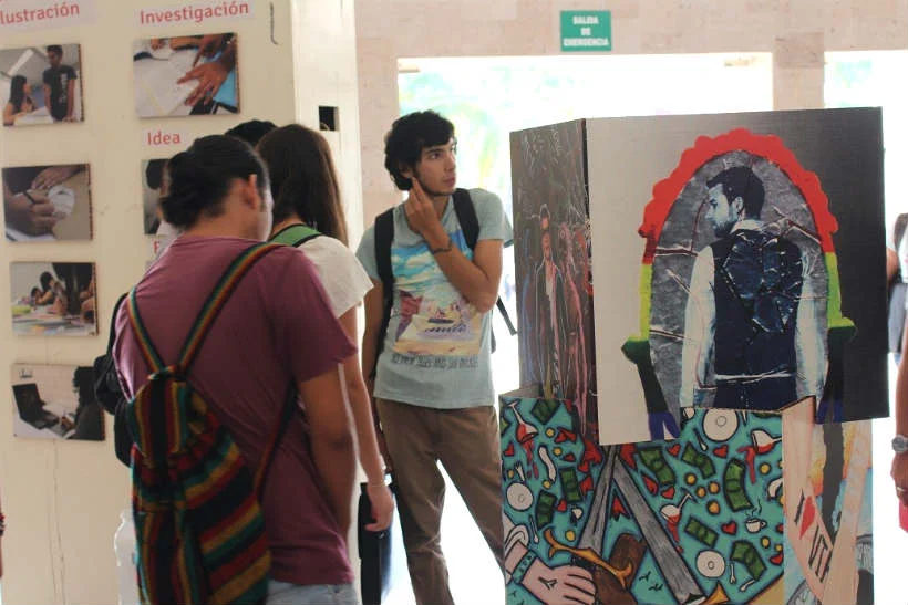 Plasman en exposición gráfica reflexiones sobre identidad y género 3 exposicion-cuc