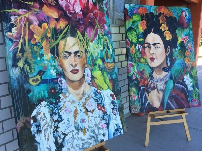 Estudiantes de Artes Visuales del CUCosta exponen su talento