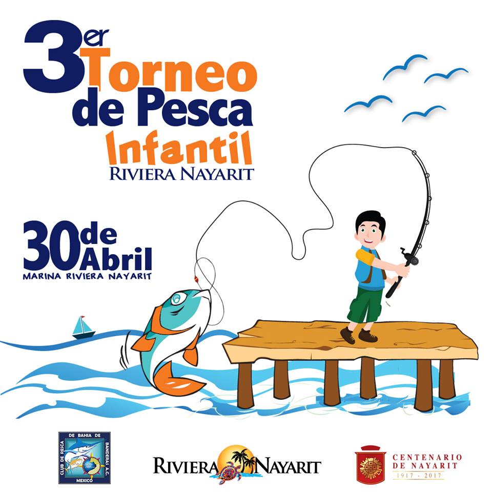 torneo pesca infantil riviera nayarit3 On Bahia Magazine Destinos turismo Evento