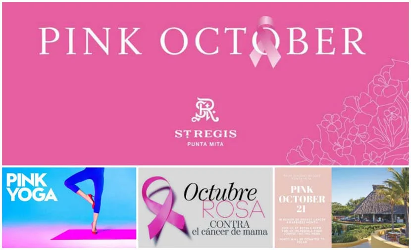 Octubre Rosa en la Riviera Nayarit 1 octubre