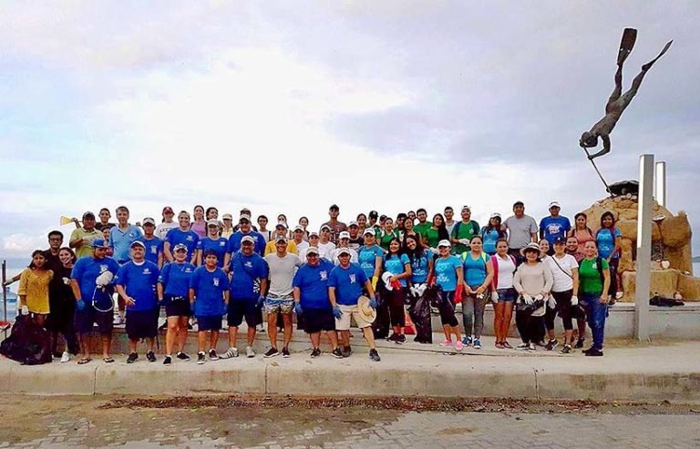 Conmemoran Día Internacional de la Limpieza de Playas