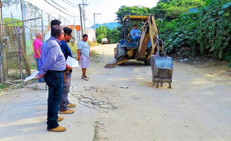 Arranca Obra de Drenaje en San Pancho
