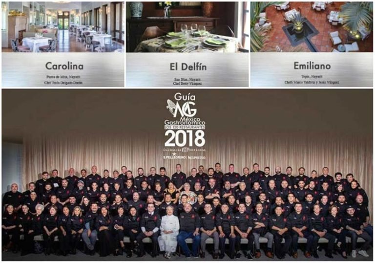Tres restaurantes nayaritas entre los 120 mejores de México