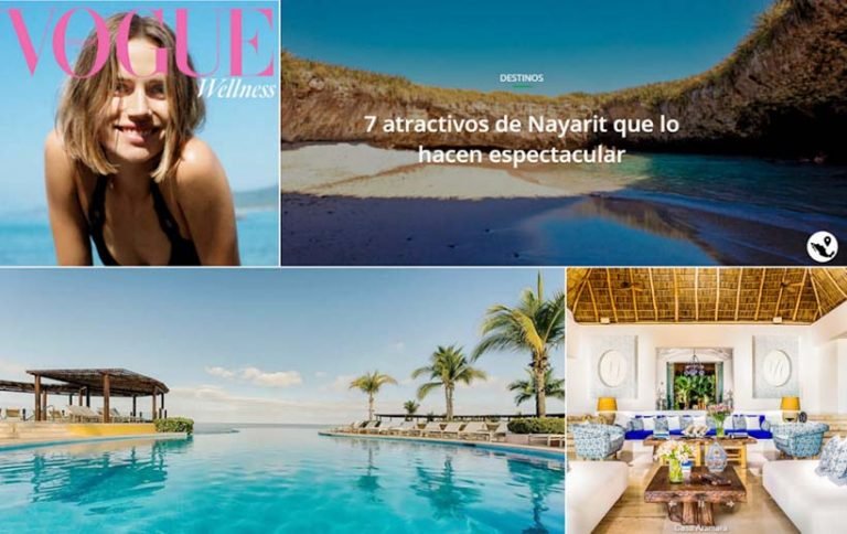 Riviera Nayarit es noticia en 10 prestigiosos medios internacionales