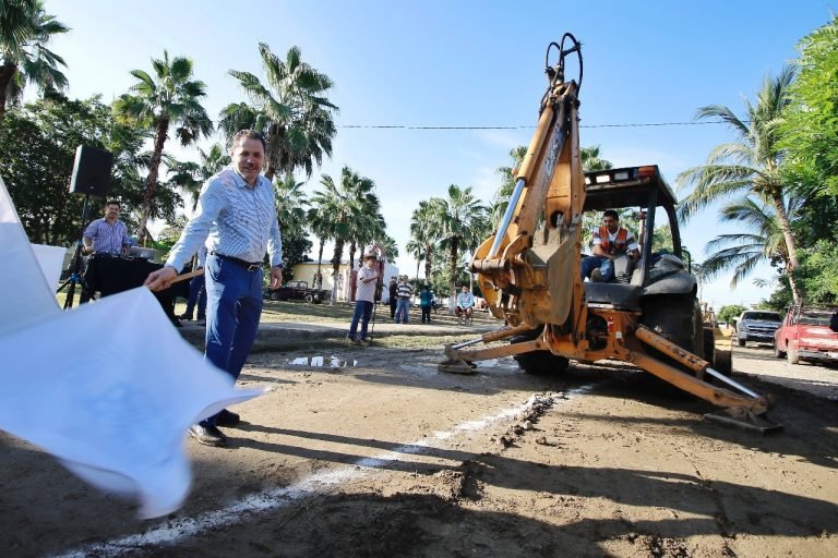 Arranca Jaime Cuevas obras viales con inversión de 10 MDP