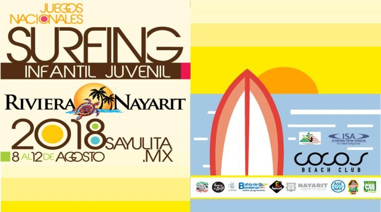Recibe Riviera Nayarit el Campeonato Nacional de Surfing Infantil y Juvenil Nayarit 2018
