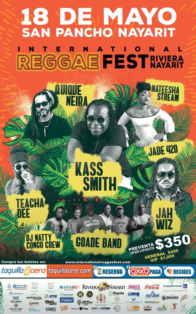 international reggae fest 2019 riviera nayarit On Bahia Magazine Destinos #Turismo Evento