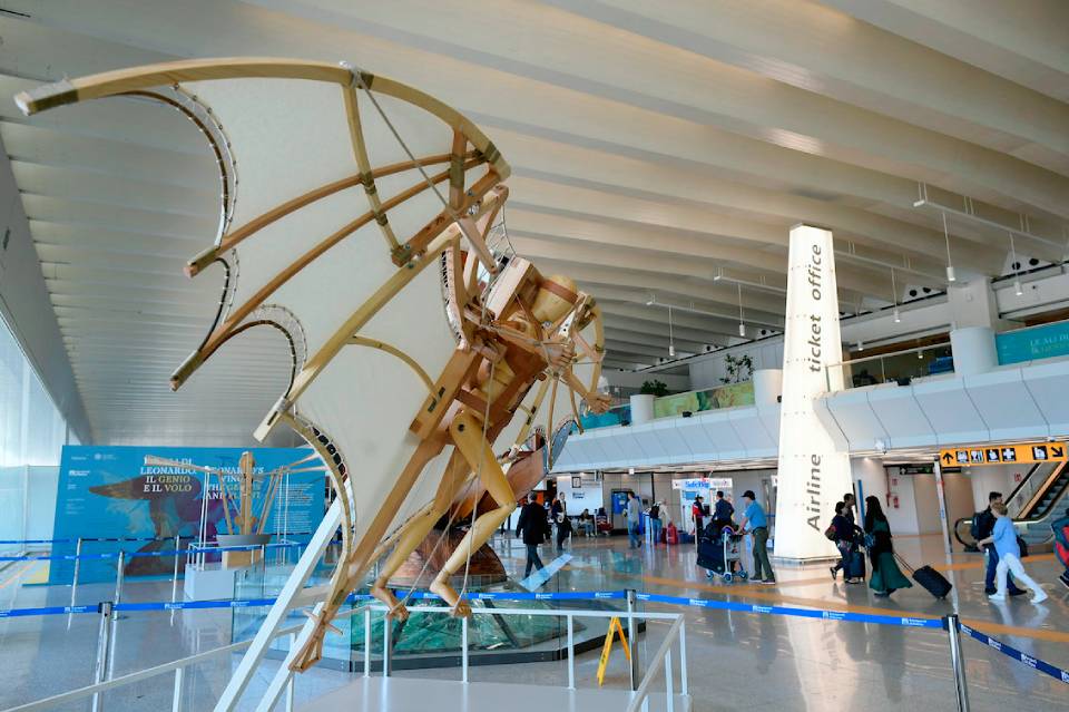 Aeroporto di Roma Fiumicino On Bahia Magazine Destinos Todo Turismo Entrada