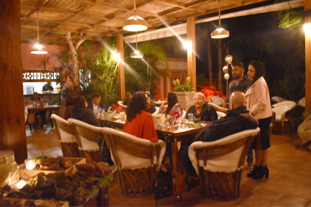 cena jardin nebulosa 01 On Bahia Magazine Destinos Restaurantes Entrada