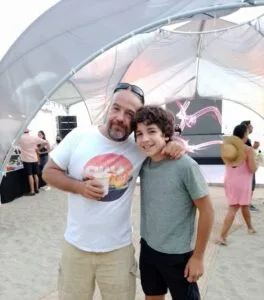 gustavo chalita y hijo 1