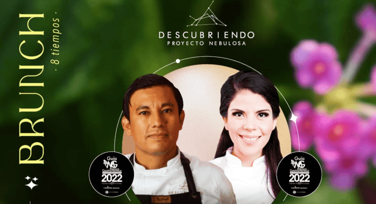 Brunch de 8 tiempos en Jardín Nebulosa con los chefs Nico Cano y Gaby Ruiz