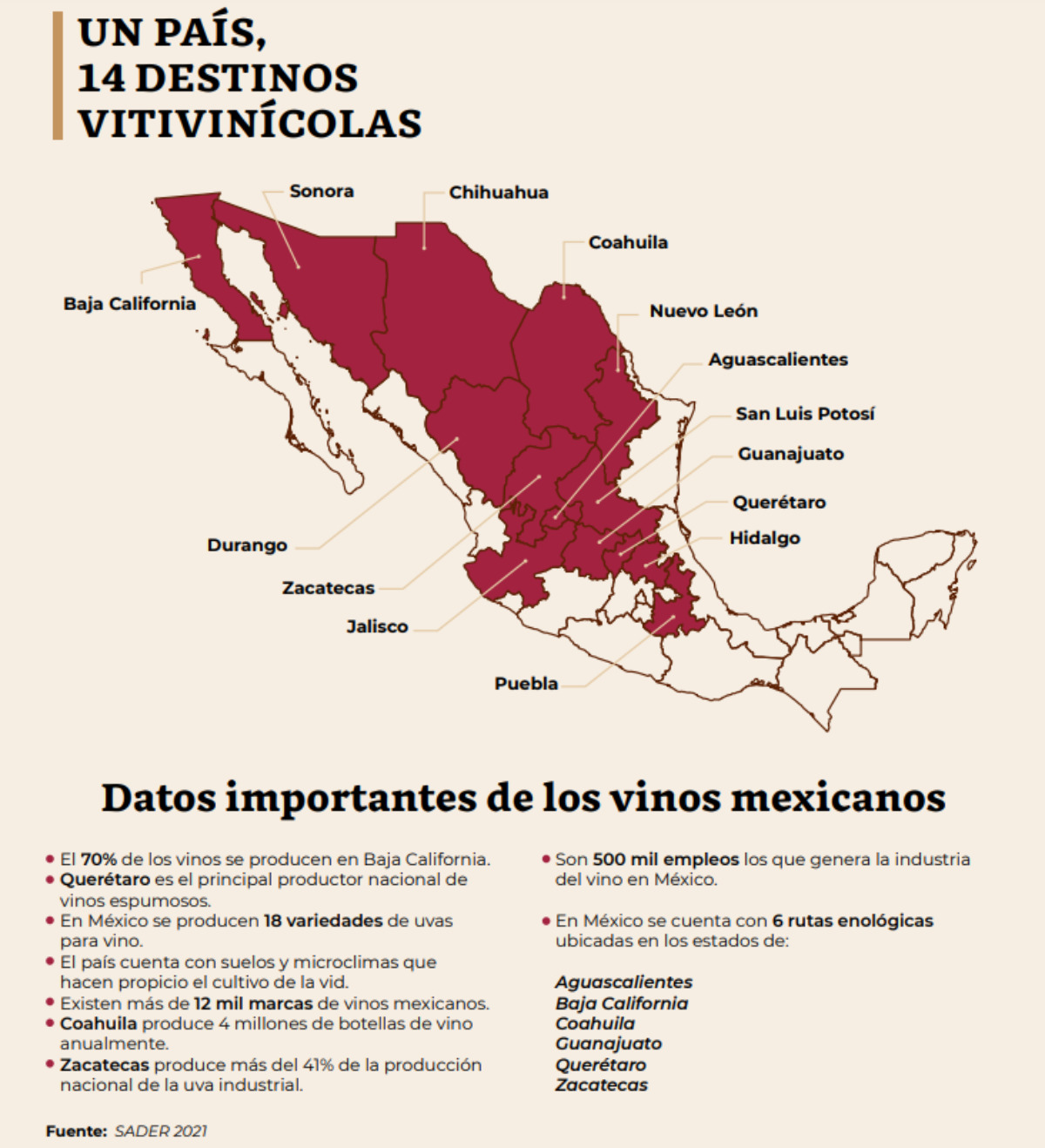 destinos vitivinicolas On Bahia Magazine Destinos México Evento