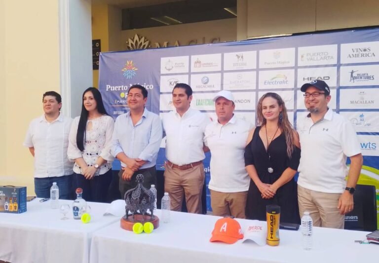 Anuncian el 4to. Puerto Mágico Open de Tenis Puerto Vallarta