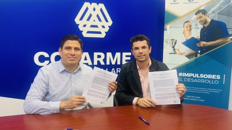Coparmex Puerto Vallarta firma acuerdo de colaboración con NAFÍN