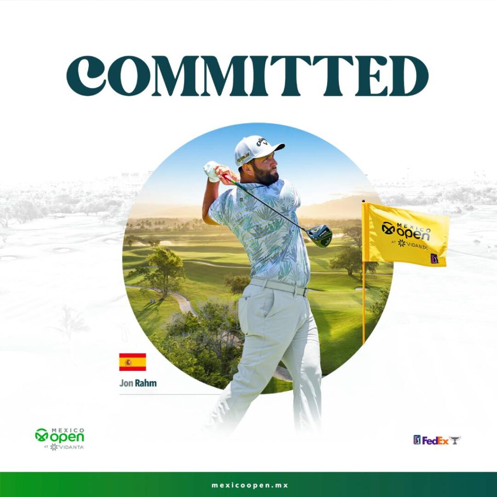 Commited MexOpen 2023 RAHM On Bahia Magazine Destinos Golf Evento