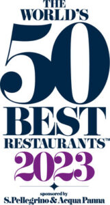 World 50Best Restaurants 2023 Logo On Bahia Magazine Destinos restaurantes Evento