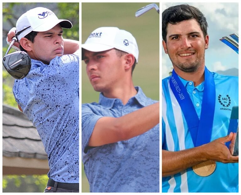 Tres promesas del golf latinoamericano amateur jugarán en el Mexico Open at Vidanta