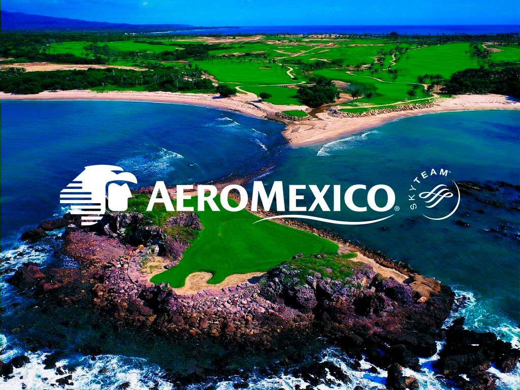 Torneo Golf Aeromexico face On Bahia Magazine Destinos Golf Evento