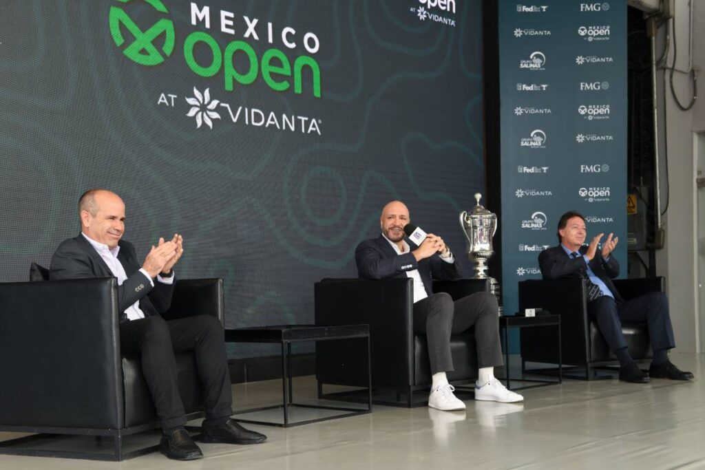 Mexico Open at Vidanta presentacion On Bahia Magazine Destinos Golf Evento