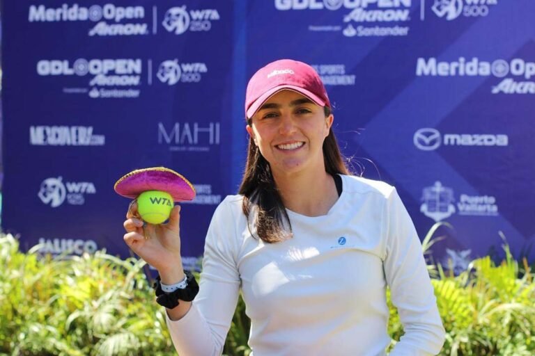 La mexicana Fernanda Contreras, lista para el WTA 125 Puerto Vallarta