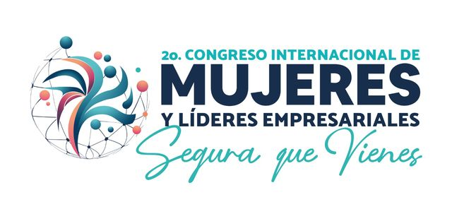 Logo del evento Congreso Intermacional de Mujeres y Líderes Empresariales que organiza la Concanaco Servytur.