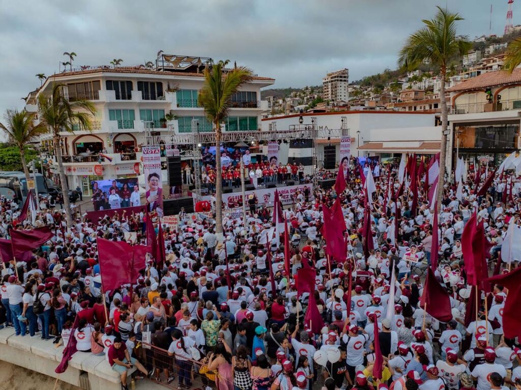 Mega cierre de Chuyita Lopez Morena ya gano 07 On Bahia Magazine Destinos Elecciones 2024 Entrada