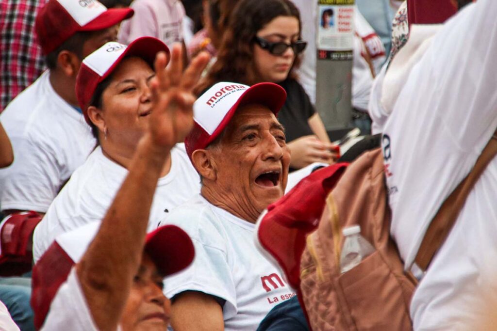 Mega cierre de Chuyita Lopez Morena ya gano 12 On Bahia Magazine Destinos Elecciones 2024 Entrada