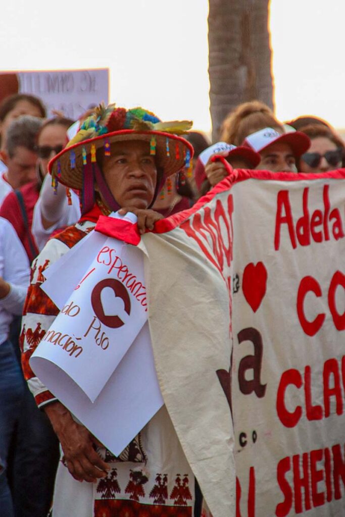 Mega cierre de Chuyita Lopez Morena ya gano 15 On Bahia Magazine Destinos Elecciones 2024 Entrada