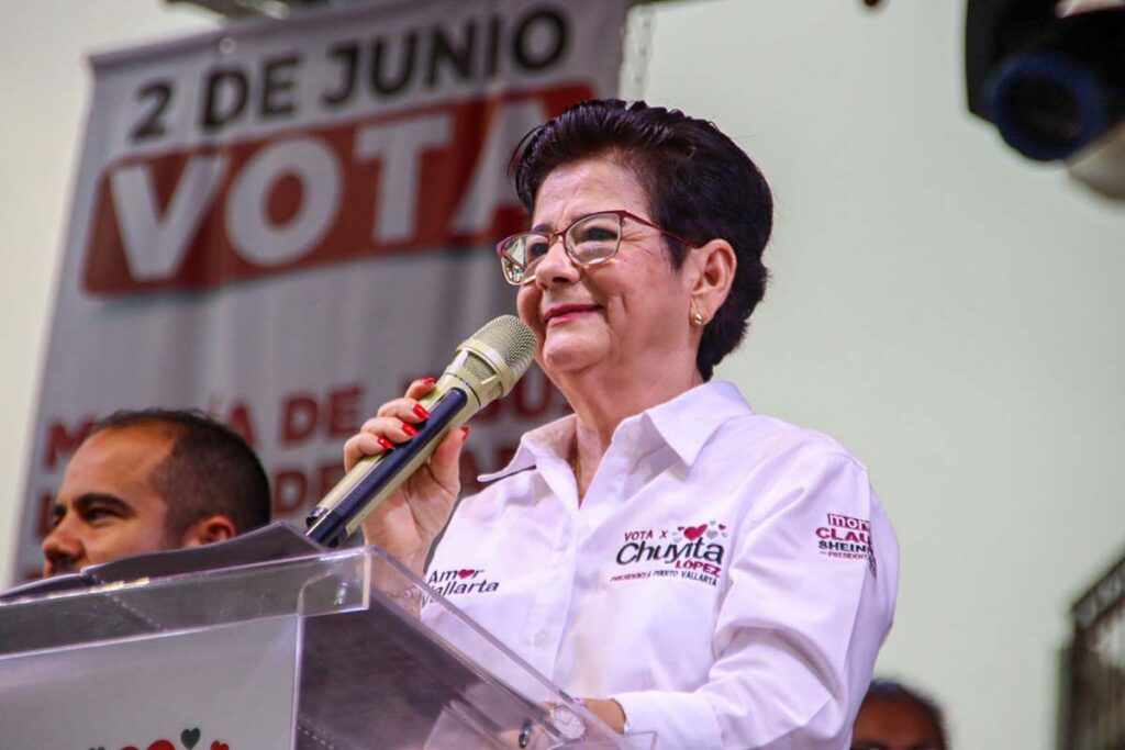 Mega cierre de Chuyita Lopez Morena ya gano 16 On Bahia Magazine Destinos Elecciones 2024 Entrada