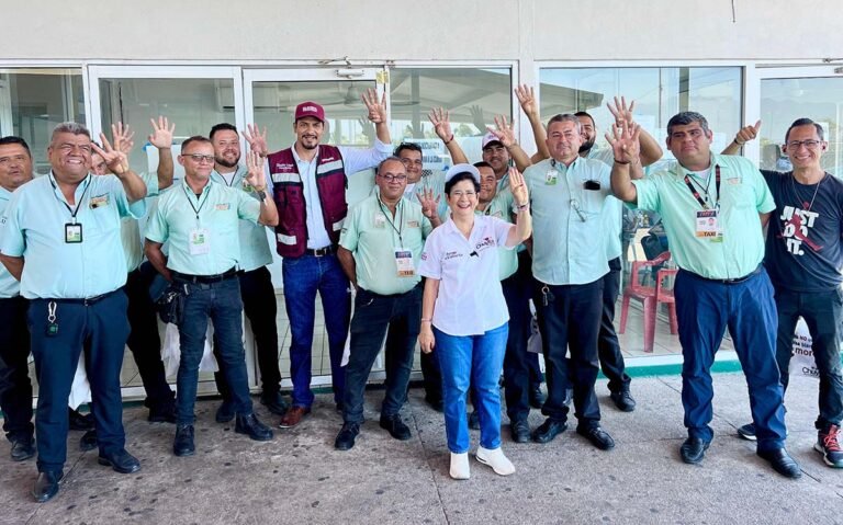 Taxistas están con Chuyita López