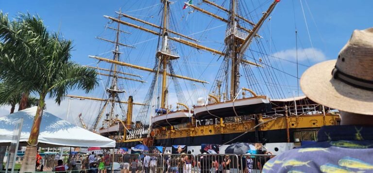 Todos podrán abordar el buque Amerigo Vespucci