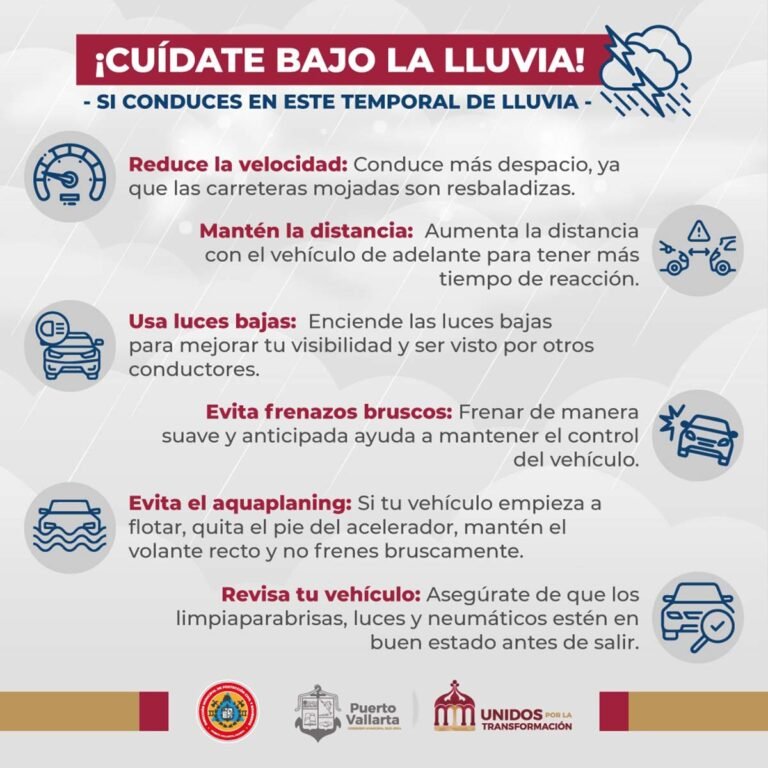 Protección Civil y Bomberos emite recomendaciones para este temporal