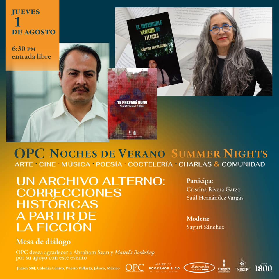 jueves literarios en la OPC On Bahia Magazine Destinos Cultura Entrada