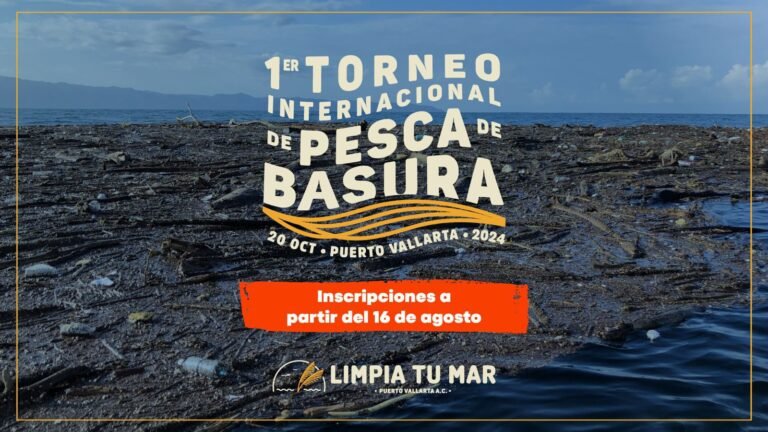 1.er Torneo Internacional de Pesca de Basura se realizará en Vallarta