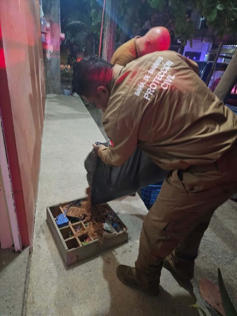 Gobierno de Bahia de Banderas asegura pirotecnia clandestina en operativo coordinado 22