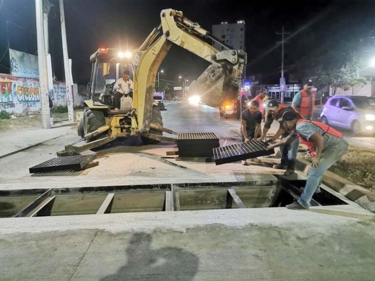 Cierre parcial de Av. México por trabajos de rehabilitación de rejillas