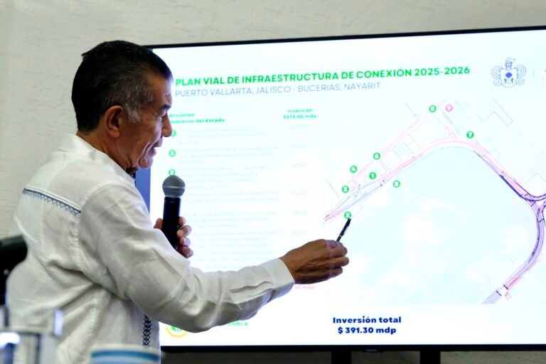 Impulsan conectividad en PV: histórica inversión en infraestructura vial y marítima