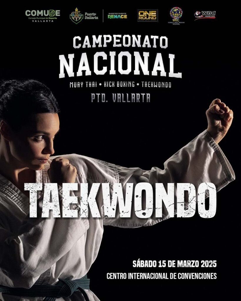 Invita COMUDE Vallarta al Torneo Nacional de Artes Marciales 2025 01