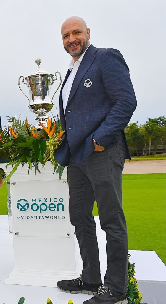 Promueve el golf a Puerto Vallarta y Bahía de Banderas en 200 países 1 Rodrigo Suárez Gilly, director ejecutivo del torneo de golf Mexico Open at VidantaWorld.