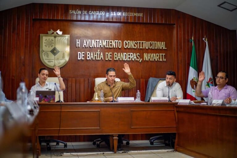 Cabildo de Bahía de Banderas aprueba iniciativas para fortalecer infraestructura, administración y bienestar social