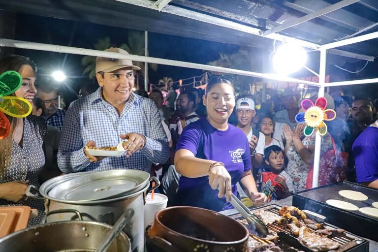 San Juan de Abajo celebra la Feria del Taco con sabor, tradición y apoyo al comercio local
