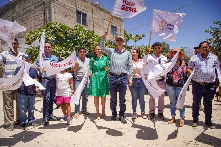 Inicia la pavimentación de la calle 16 de Septiembre en Santa Rosa Tapachula