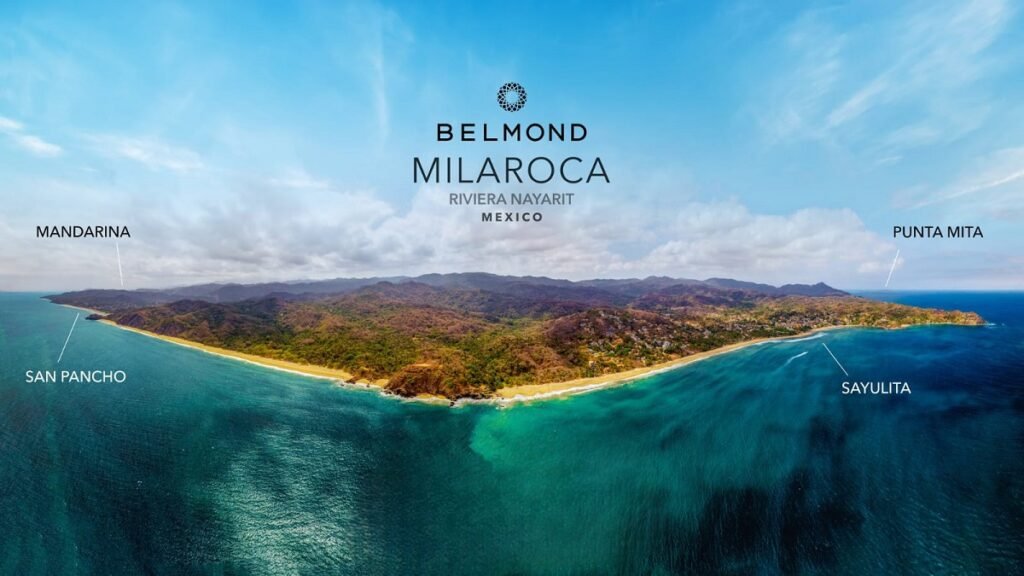 El desarrollo turístico Milaroca de Belmond, será construido frente a la playa Malpaso, entre Sayulita y San Pancho.