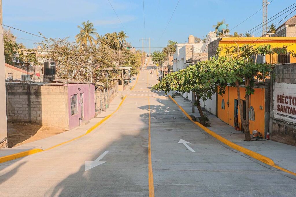 Gobierno de Bahia de Banderas transforma calle Amado Nervo en Bucerias 02