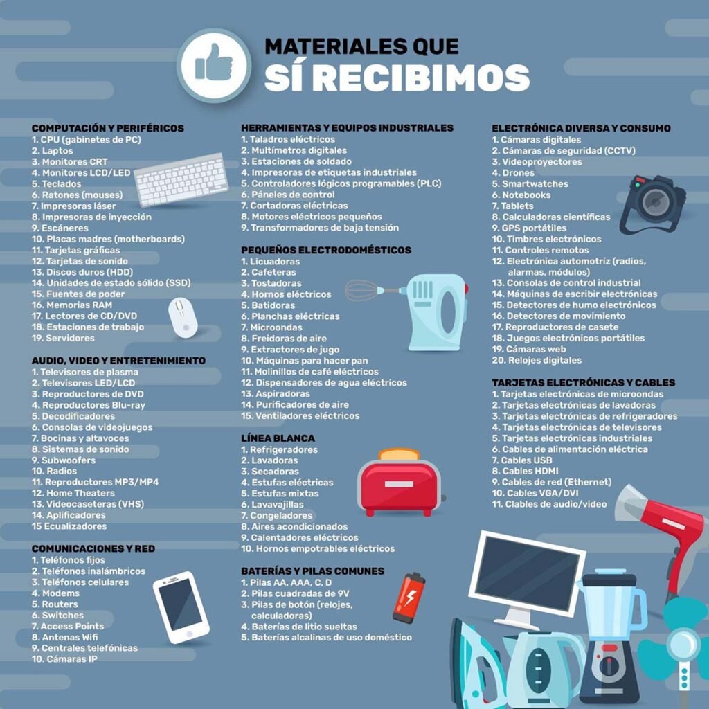 Recicla tus electronicos y contribuye al cuidado del medio ambiente 03